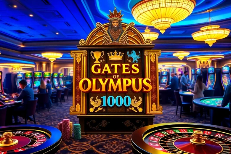 Rasakan keseruan Olympus 1000 dengan mesin slot yang elegan dan meja kasino yang penuh warna.