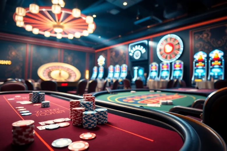 Experience the thrill of gaming with hidden wiki official insights in a vibrant casino scene.