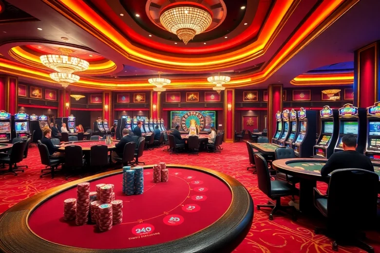 Experience the thrill at ww88 casino with vibrant tables, engaging players, and luxury details.