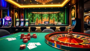Experience the thrill of online gambling at XX88 with vibrant casino elements.