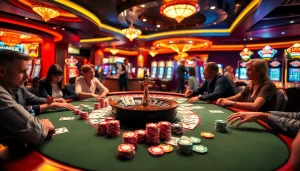 Vivez l'excitation du meilleur casino en ligne 2026 avec des jeux de poker animés et une roulette éblouissante.