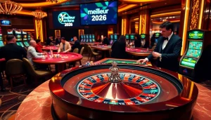 Vivez l'excitation au meilleur casino en ligne 2026 avec des tables vibrantes et un gameplay riche en actions.