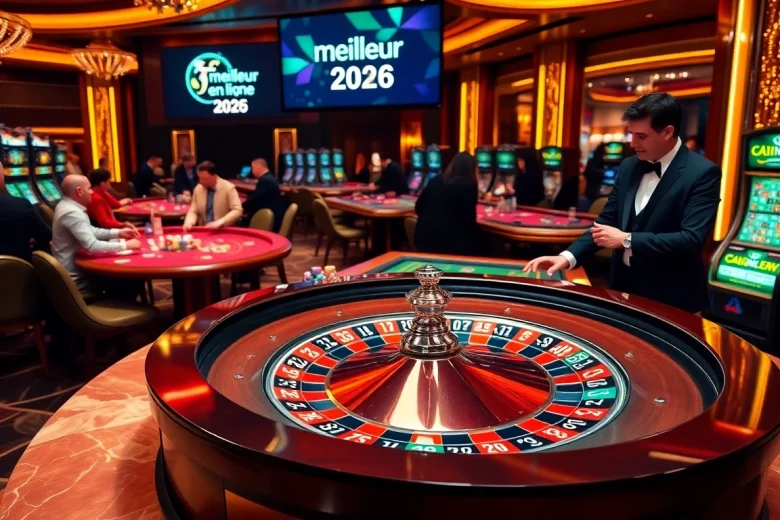 Vivez l'excitation au meilleur casino en ligne 2026 avec des tables vibrantes et un gameplay riche en actions.