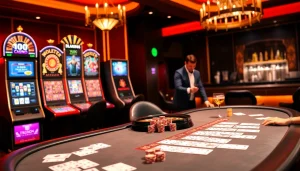 Découvrez l'excitation du meilleur casino en ligne 2026 avec des machines à sous vibrantes et des jeux de poker.
