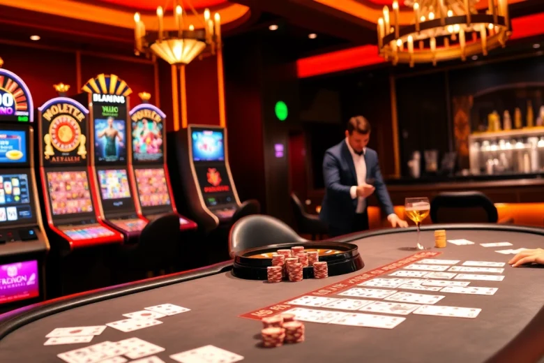 Découvrez l'excitation du meilleur casino en ligne 2026 avec des machines à sous vibrantes et des jeux de poker.