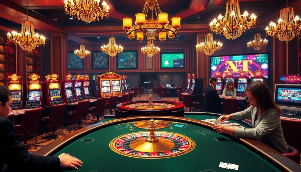 Découvrez les sensations fortes du meilleur casino en ligne 2026 avec des machines à sous vibrantes et une élégante roulette.