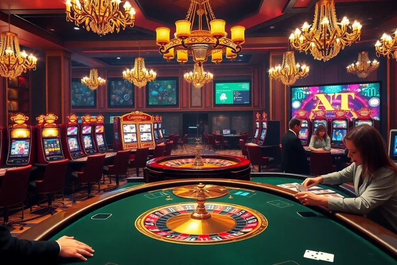 Découvrez les sensations fortes du meilleur casino en ligne 2026 avec des machines à sous vibrantes et une élégante roulette.